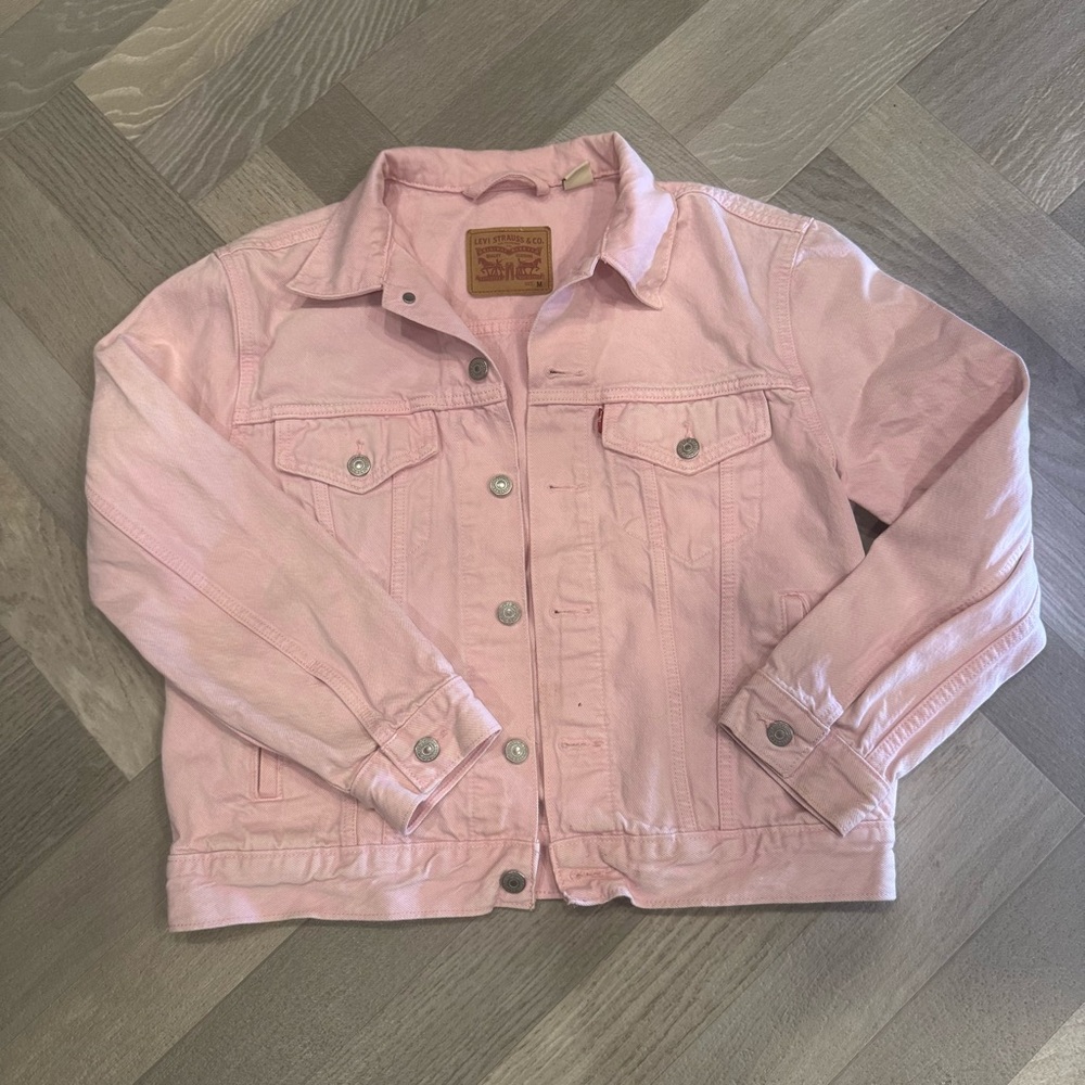 Pink Levi’s Denim Jacket Size M